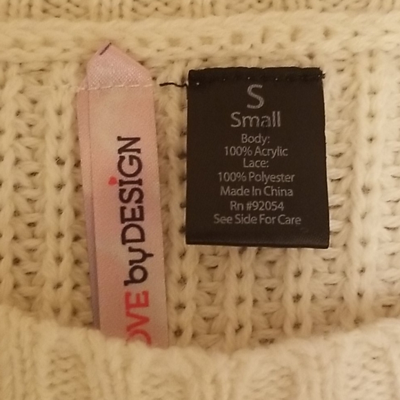 Love by Design Sweater, Small - Picture 2 of 7